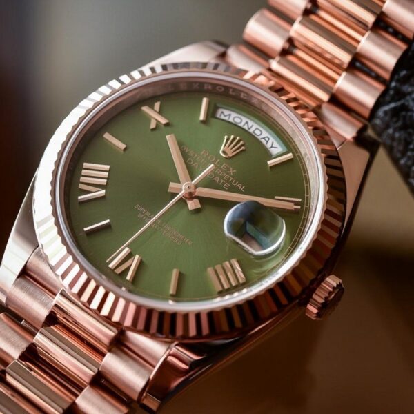 Rolex Day-Date President 40mm 18ct Everose Gold 228235-0025 Unworn - Image 8