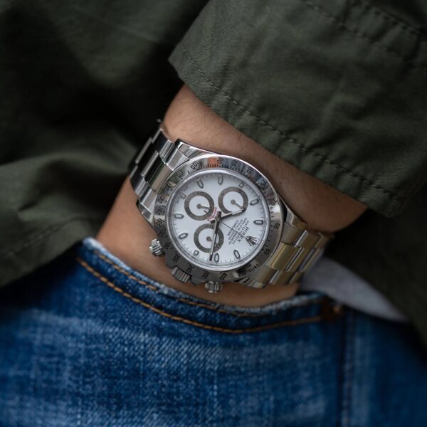 Rolex Daytona Stainless Steel 40mm APH Dial 116520 Brand New - Image 12