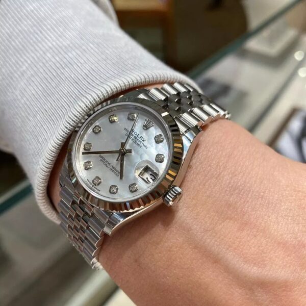 Womens Datejust Diamond Scale Multiple Dial Options 36mm - Image 10