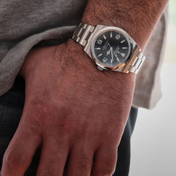 Rolex Explorer I MKII Stainless Steel Black Arabic Index 39mm 214270-0003 Unworn - Image 8