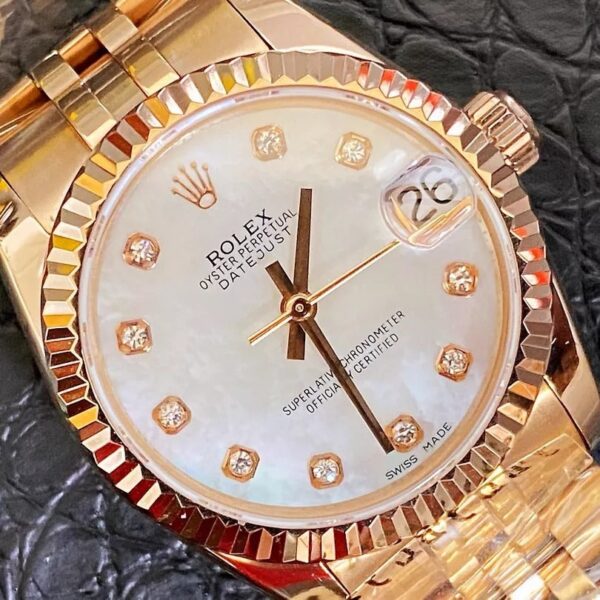 Womens Datejust Diamond Scale Multiple Dial Options 36mm - Image 12