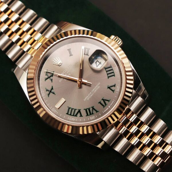 Rolex Datejust 41 Oystersteel and yellow gold Wimbledon - M126333-0020/126333-0019/126334-0022 Brand Unworn - Image 9