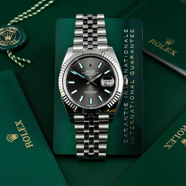 Rolex Datejust 41 Oystersteel and white gold M126334-0014 - Image 7