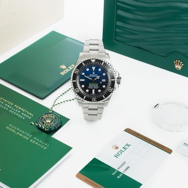 Rolex Sea-Dweller Deepsea 126660 D-Blue Blue Dial 44mm - Image 4