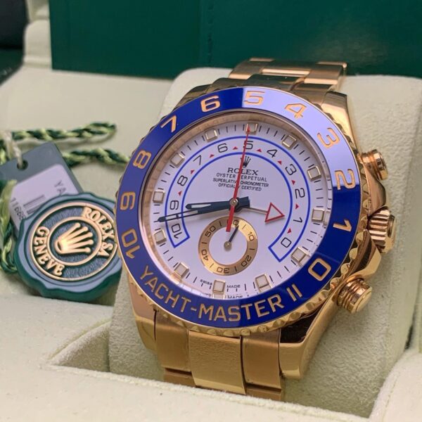 Rolex Yacht-Master II Yellow Gold/Rose Gold 44mm 116688-0002 New - Image 8