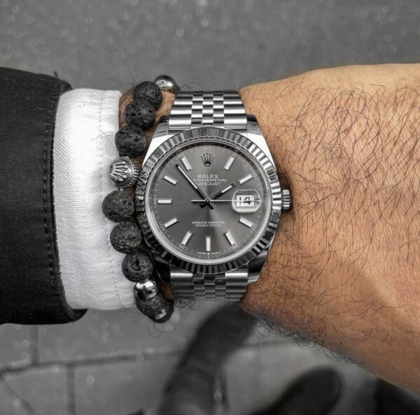 Rolex Datejust 41 Oystersteel and white gold M126334-0014 - Image 11