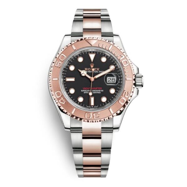 Yacht-Master 1 Rose Goldmix ( Black & Brown Dial ) Stainless Steel 40mm