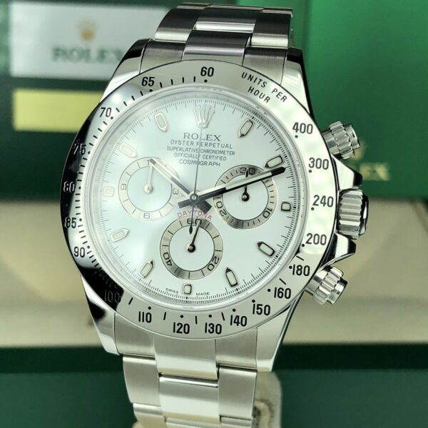 Rolex Daytona Stainless Steel 40mm APH Dial 116520 Brand New - Image 13