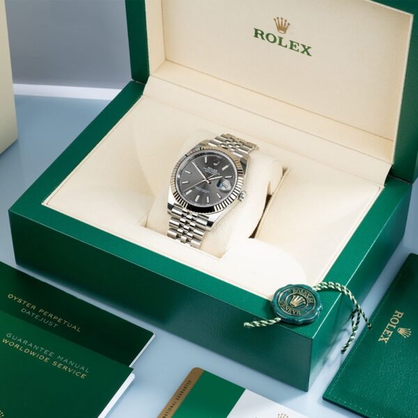 Rolex Datejust 41 Oystersteel and white gold M126334-0014 - Image 12
