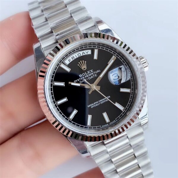 Day-Date Silver Multiple Dial Color Options 40mm - Image 3