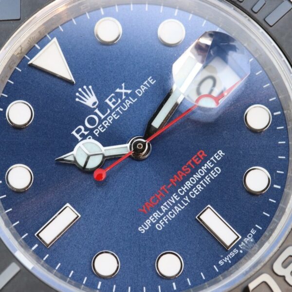 Yacht-Master 1 ( Black & Blue Dial ) Stainless Steel 40mm - Image 4