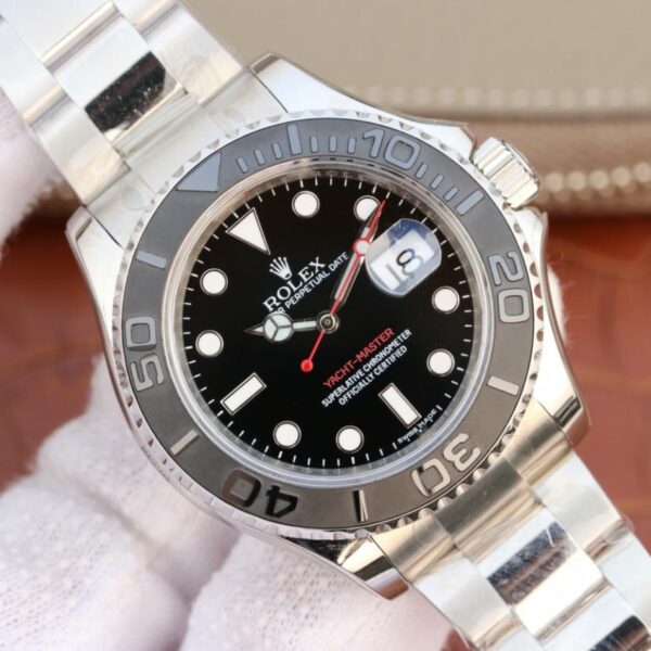 Yacht-Master 1 ( Black & Blue Dial ) Stainless Steel 40mm - Image 9
