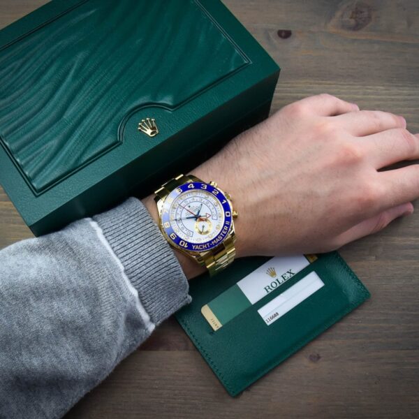Rolex Yacht-Master II Yellow Gold/Rose Gold 44mm 116688-0002 New - Image 10