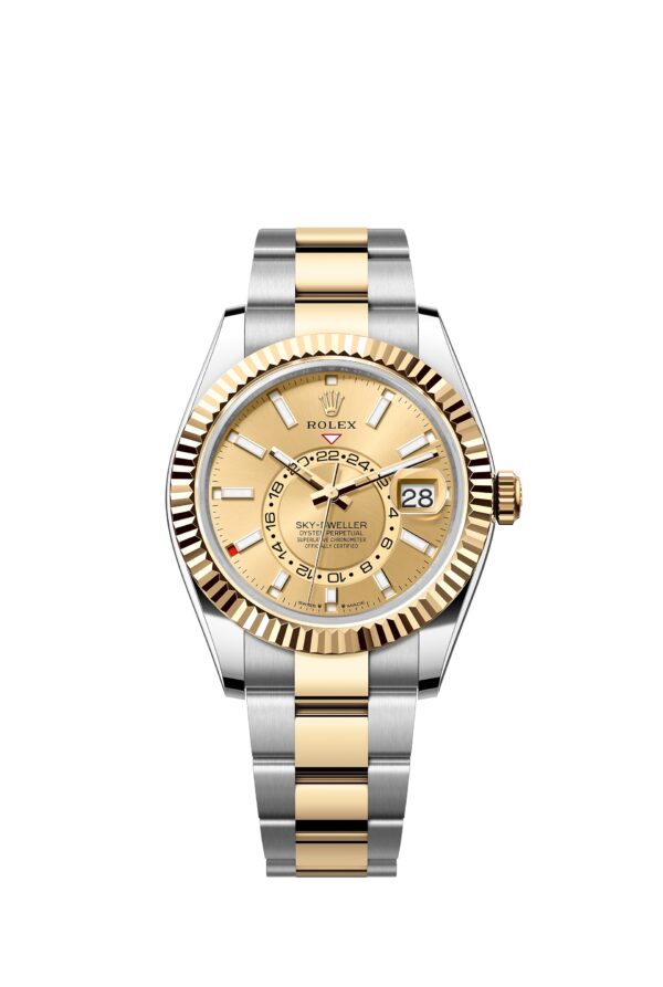 Sky-Dweller Oyster, 42 mm, Oystersteel and yellow gold Reference 336933