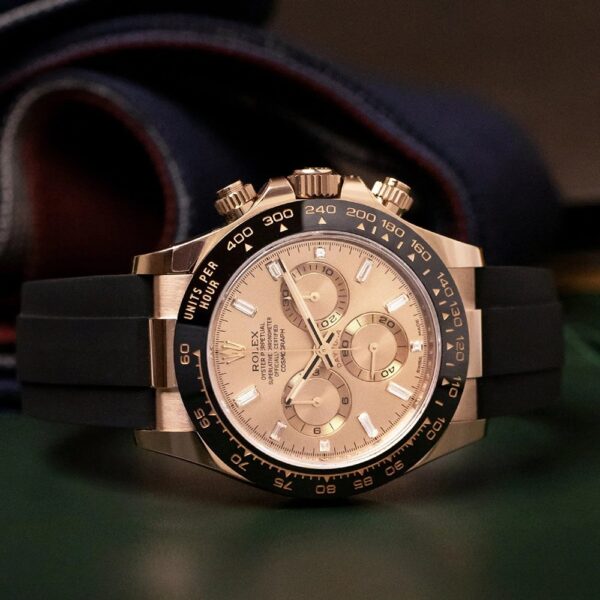 Rolex Daytona Sundust Dial 40mm Everose gold Oysterflex Strap 116515ln-0061 - Image 12