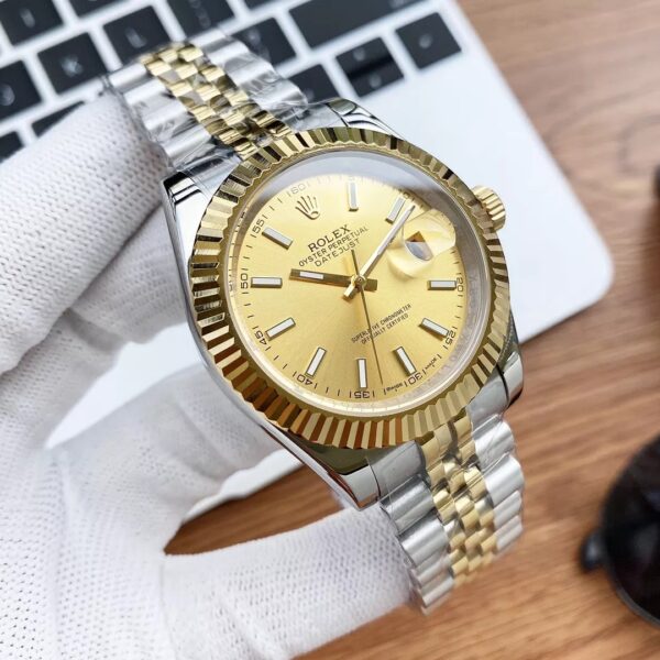 Datejust II ( Silver & Goldmix ) 41mm - Image 10