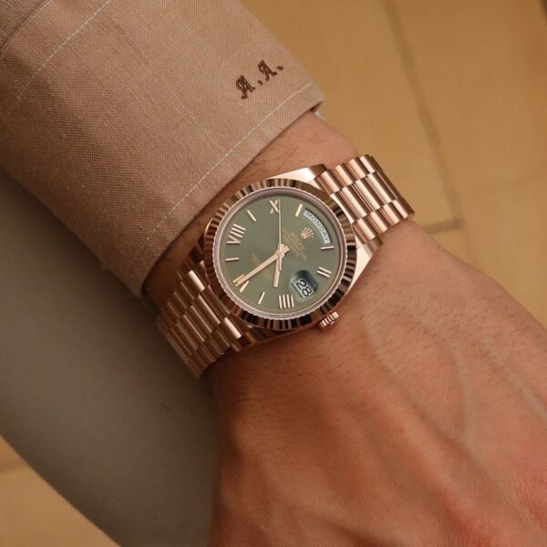 Rolex Day-Date President 40mm 18ct Everose Gold 228235-0025 Unworn - Image 14