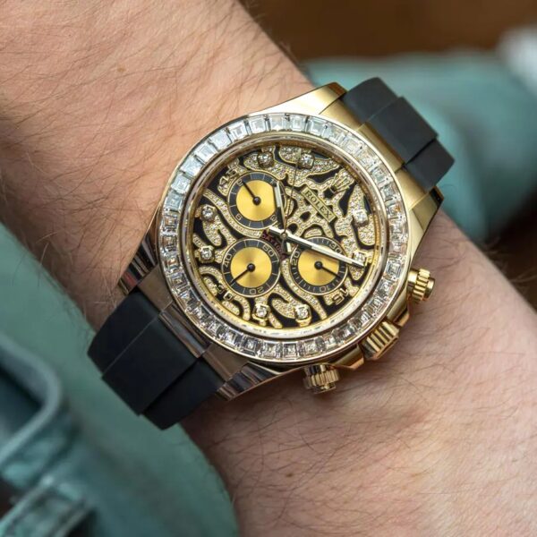 Rolex Cosmograph Daytona 116588TBR Yellow Gold Eye of Tiger - Image 6