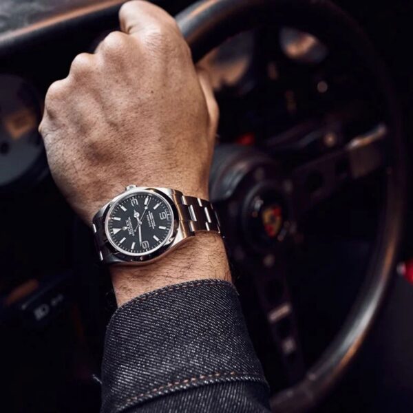 Rolex Explorer I MKII Stainless Steel Black Arabic Index 39mm 214270-0003 Unworn - Image 18