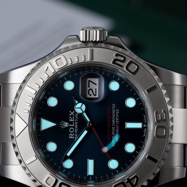 Rolex Yacht-Master 40 Stainless Steel and Platinum 126622 Series New - Image 18