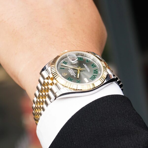 Rolex Datejust 41 Oystersteel and yellow gold Wimbledon - M126333-0020/126333-0019/126334-0022 Brand Unworn - Image 7