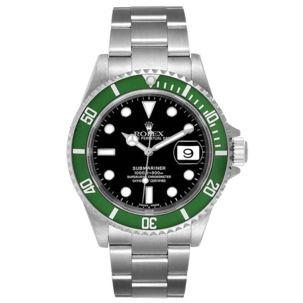 Rolex Submariner Hulk Bezel Steel Mens Watch 116610LV/116610LN - Image 7