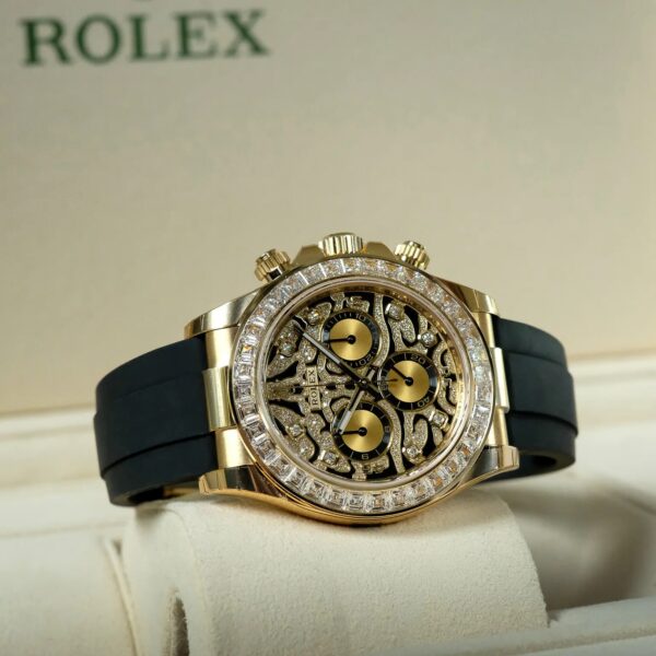 Rolex Cosmograph Daytona 116588TBR Yellow Gold Eye of Tiger - Image 9