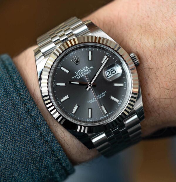 Rolex Datejust 41 Oystersteel and white gold M126334-0014 - Image 5
