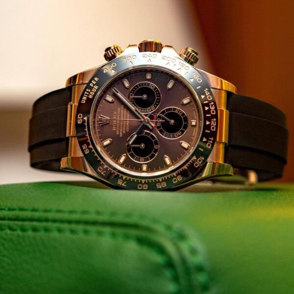 Rolex Cosmograph Daytona Everose Gold Chocolate Oysterflex M116515LN-0041 - Image 14