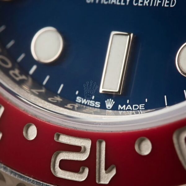Rolex GMT-Master II White Gold Pepsi Bezel Blue Dial Men's Watch m126719blro-0003 - Image 5