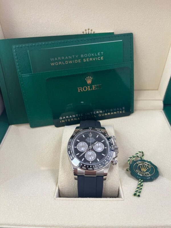 2023 New Rolex Cosmograph Daytona Oyster, 40 mm, White Gold m126519ln-0002 - Image 8