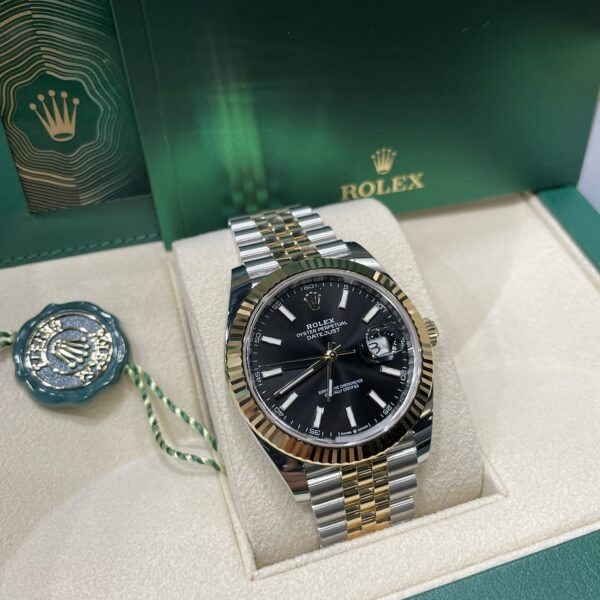 Rolex Datejust 41 Two Tone Oystersteel and yellow gold Black Dial 126333-0014 - Image 13