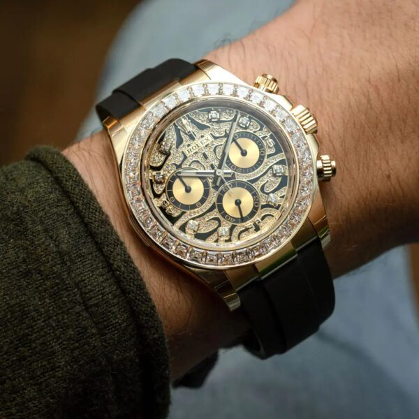 Rolex Cosmograph Daytona 116588TBR Yellow Gold Eye of Tiger - Image 4