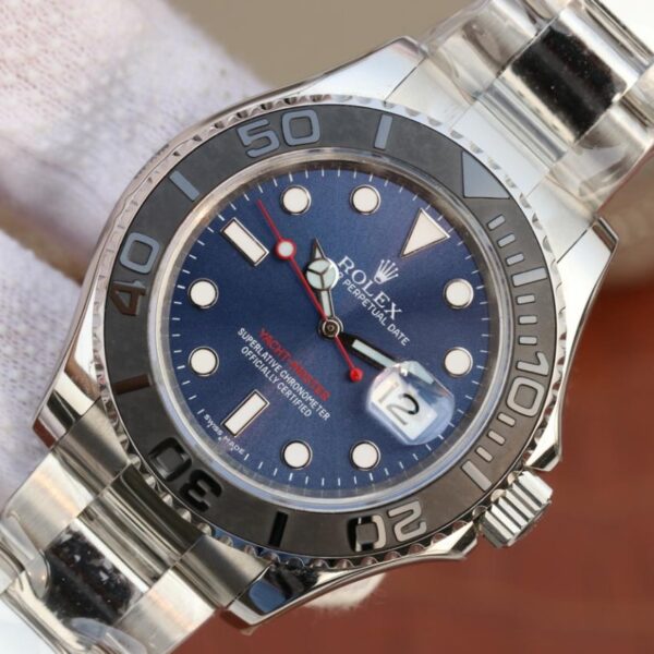 Yacht-Master 1 ( Black & Blue Dial ) Stainless Steel 40mm - Image 11