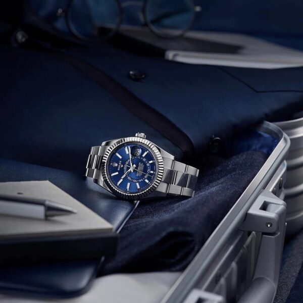 Sky-Dweller Oyster, 42 mm, Oystersteel and white goldReference 336934 New - Image 17