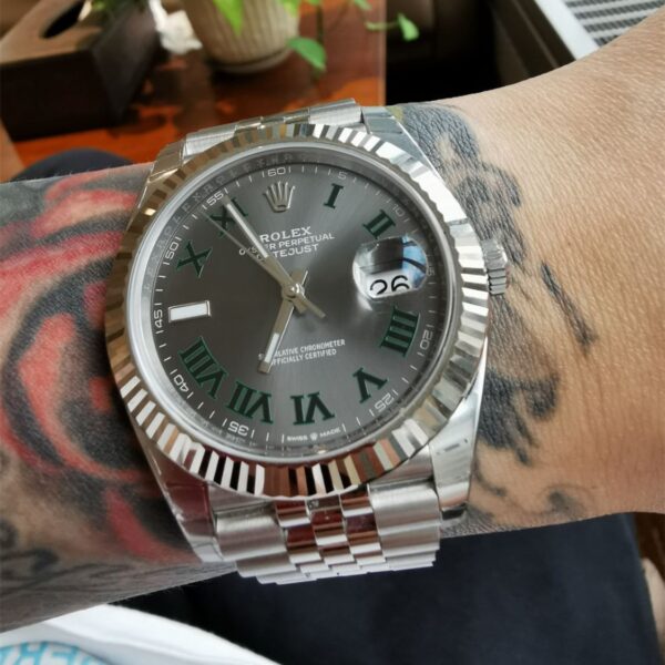 Rolex Datejust 41 Oystersteel and yellow gold Wimbledon - M126333-0020/126333-0019/126334-0022 Brand Unworn - Image 26