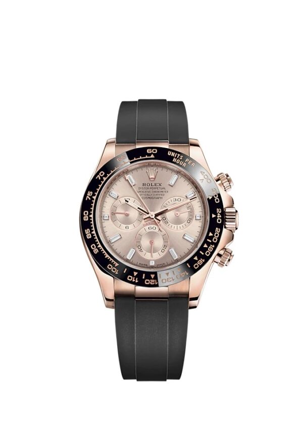 Rolex Daytona Sundust Dial 40mm Everose gold Oysterflex Strap 116515ln-0061 - Image 10
