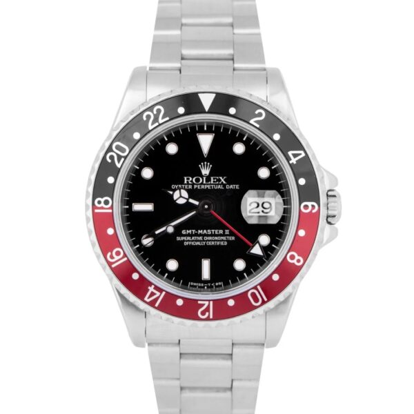 Rolex GMT-Master II Coke 40mm Stainless Steel 16760