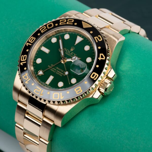 Rolex GMT-Master II 18k Yellow Gold Oyster Bracelet 116718LN Unworn - Image 3