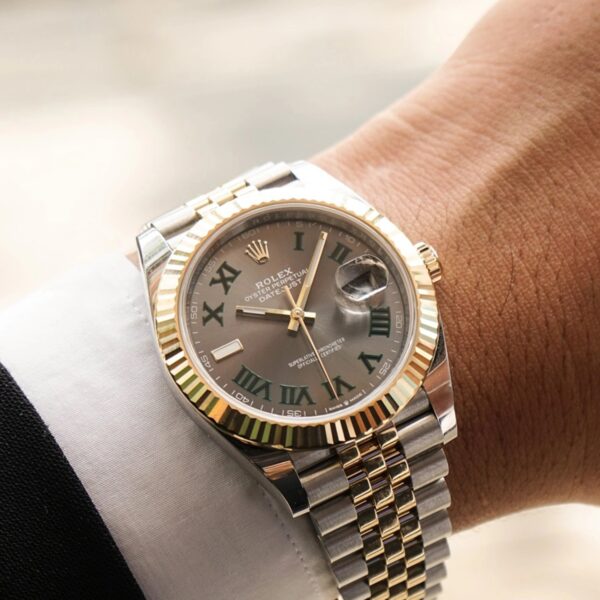 Rolex Datejust 41 Oystersteel and yellow gold Wimbledon - M126333-0020/126333-0019/126334-0022 Brand Unworn - Image 8