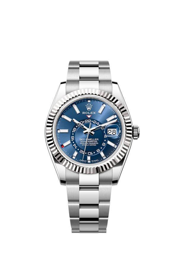 Sky-Dweller Oyster, 42 mm, Oystersteel and white goldReference 336934 New - Image 7