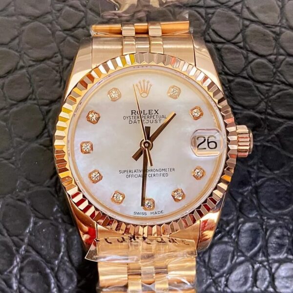 Womens Datejust Diamond Scale Multiple Dial Options 36mm - Image 5
