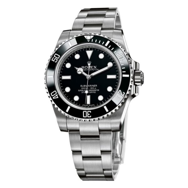 Rolex Submariner 114060-0002 No Date Black Dial