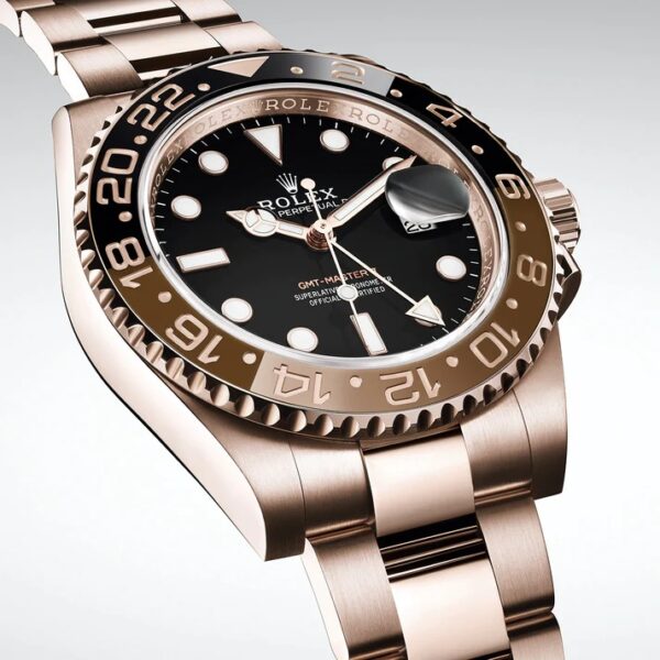⚡Crazy Disconut-Rolex GMT-Master II 40mm Root Beer Two Tone Button Markers Black Dial 2023 Ref 126711chnr-0002 - Image 26