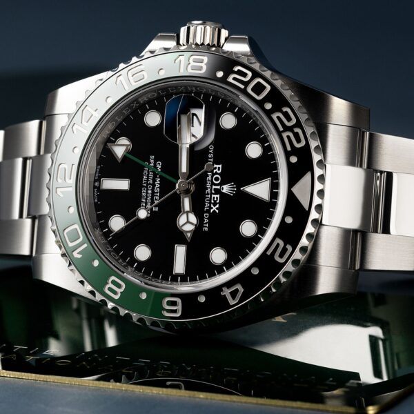 Rolex GMT-Master II Lefty Sprite Green And Black Bezel 126720VTNR-0002 Unworn - Image 3
