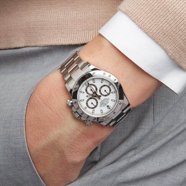 Rolex Daytona Stainless Steel 40mm APH Dial 116520 Brand New - Image 16