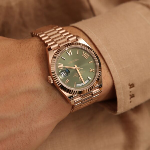 Rolex Day-Date President 40mm 18ct Everose Gold 228235-0025 Unworn - Image 13