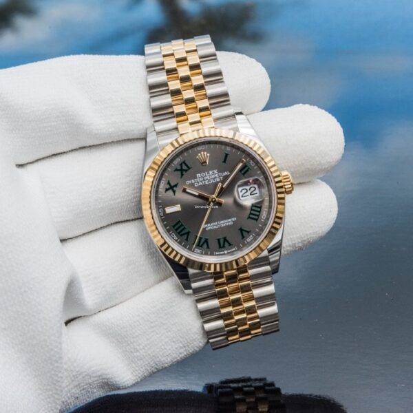 Rolex Datejust 41 Oystersteel and yellow gold Wimbledon - M126333-0020/126333-0019/126334-0022 Brand Unworn - Image 13