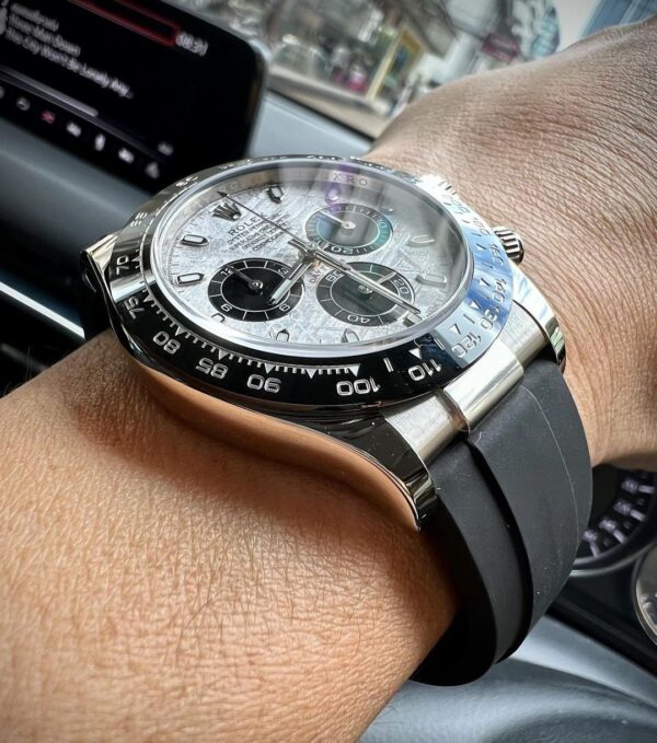 Rolex Cosmograph Daytona White Gold Meteorite 116519LN-0038 - Image 4