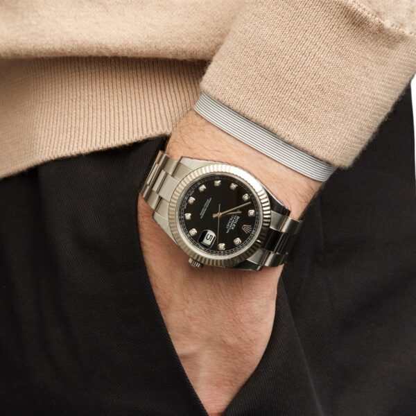 Rolex Datejust 41 Oystersteel Diamond-Set Dial m126334 Series - Image 7